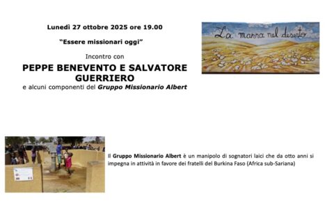 Incontro con il Gruppo Missionario Albert