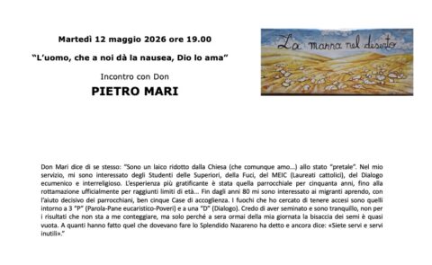 Incontro con Don Pietro Mari